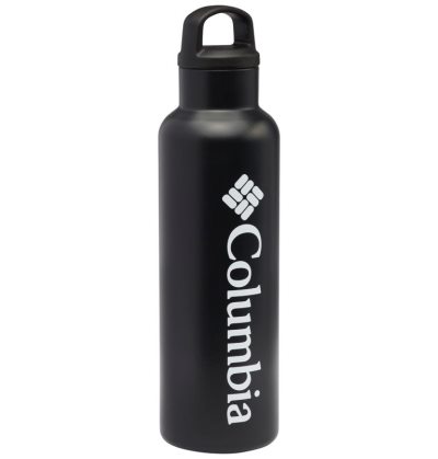 Columbia Double-Wall Vacuum Bottle with Screw-On Top 20oz Ženske Boce s vodom Crne Hrvatska | 101841-HRWW