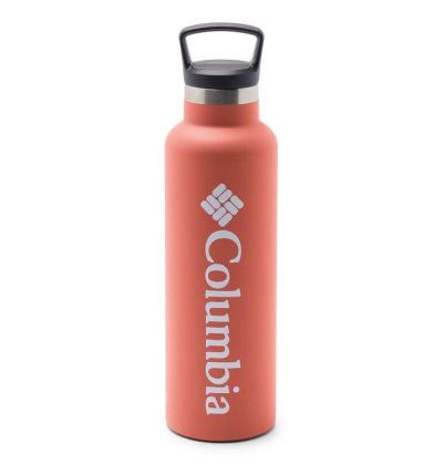 Columbia Double-Wall Vacuum Bottle with Screw-On Top - 21oz Ženske Boce s vodom Svijetlo Narančaste Hrvatska | 102161-BA1Q