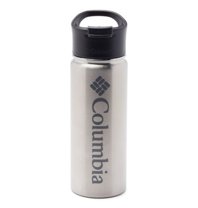 Columbia Double-Wall Vacuum Bottle with Sip-Thru Top - 18oz Muške Boce s vodom Srebrne Hrvatska | 119561-BO2S