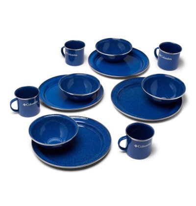 Columbia Four-Person Enamelware Table Set Ženske Oprema Plave Hrvatska | 123492-834T