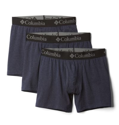 Columbia Prugasta Performance Cotton Stretch Kutijaer Briefs Muške Donje Rublje Ljubičaste Sive Hrvatska | 104958-1WOX