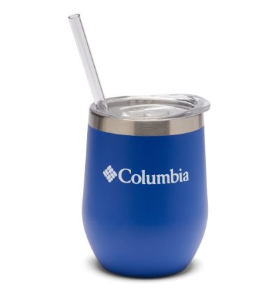 Columbia Stainless Steel Double Wall Vacuum Tumbler with Straw 12oz Ženske Boce s vodom Plave Hrvatska | 101743-KMZ4