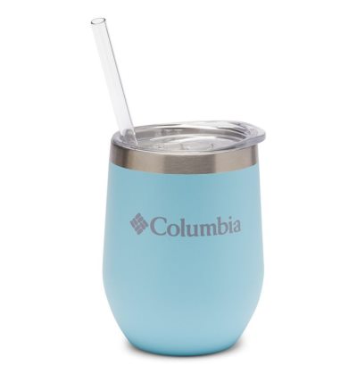 Columbia Stainless Steel Double Wall Vacuum Tumbler with Straw 12oz Muške Boce s vodom Svijetlo Plave Hrvatska | 120565-P67P