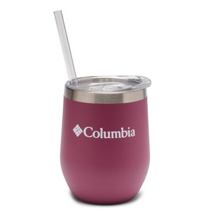 Columbia Stainless Steel Double Wall Vacuum Tumbler with Straw 12oz Ženske Boce s vodom Bordo Hrvatska | 135027-JLQ3