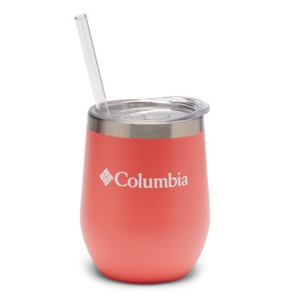 Columbia Stainless Steel Double Wall Vacuum Tumbler with Straw 12oz Muške Boce s vodom Svijetlo Plave Hrvatska | 193403-TGJA