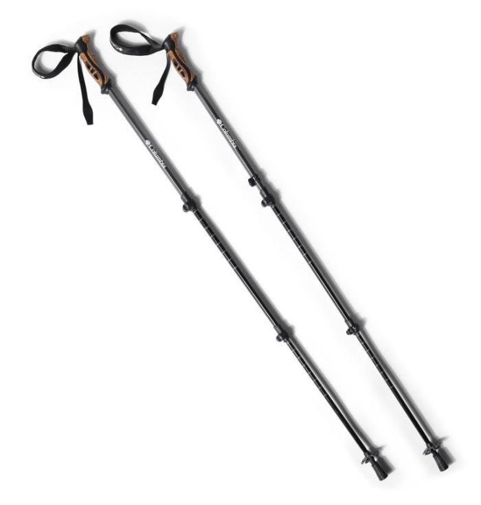 Columbia 6160 Aluminum Trekking Poles Muške Oprema Crne Hrvatska | 178688-OY9F