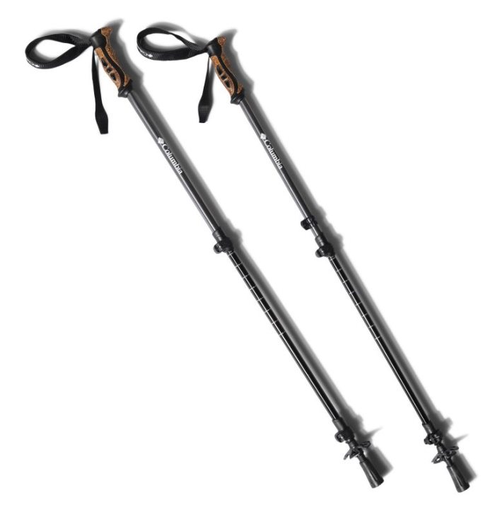 Columbia 6160 Aluminum Trekking Poles Muške Oprema Crne Hrvatska | 178688-OY9F