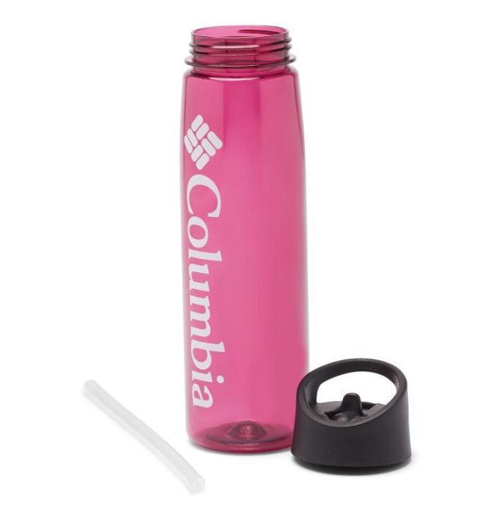 Columbia BPA-Free Straw-Top Bottle 25oz Ženske Boce s vodom Tamno Roze Hrvatska | 111730-RGWN