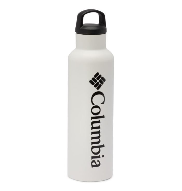 Columbia Double-Wall Vacuum Bottle with Screw-On Top 20oz Muške Boce s vodom Bijele Hrvatska | 108571-JUVX