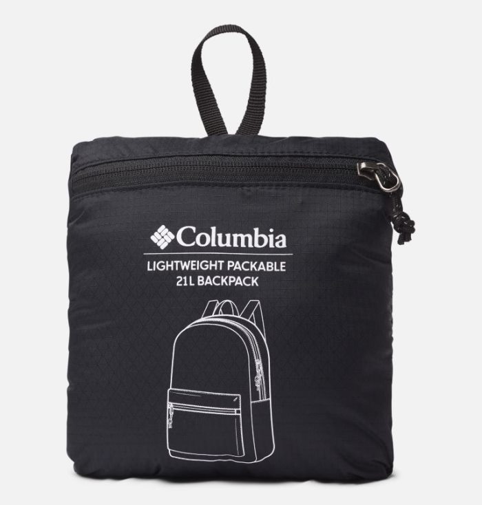 Columbia Lightweight Packable 21L Backpack Ženske Ruksak Crne Hrvatska | 100863-0FA0