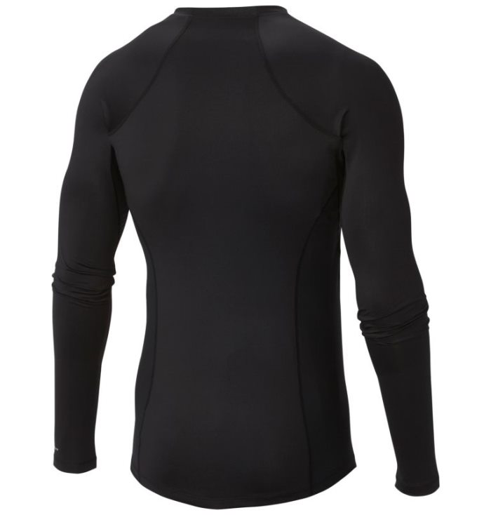 Columbia Midweight Stretch Baselayer Long Sleeve Shirt Muške Košulje Crne Hrvatska | 175501-ARW6