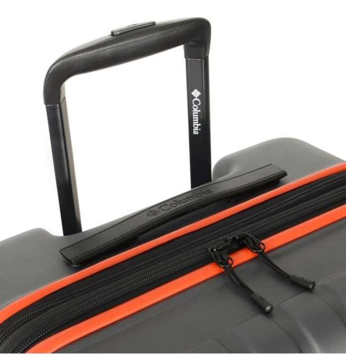 Columbia Rail Trail Loop 24' Expandable Spinner Suitcase Ženske Duffs & Rollers Tamno Sive Hrvatska | 134968-M6S9