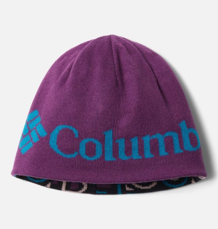 Columbia Urbanization Mix Reversible Beanie Dječje Beanies Crne Visebojne Ljubičaste Hrvatska | 129855-S2YX